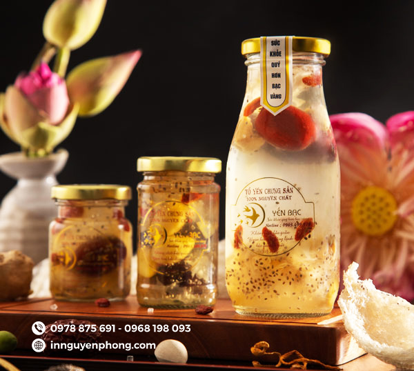 Mẫu tem decal trong dán yến